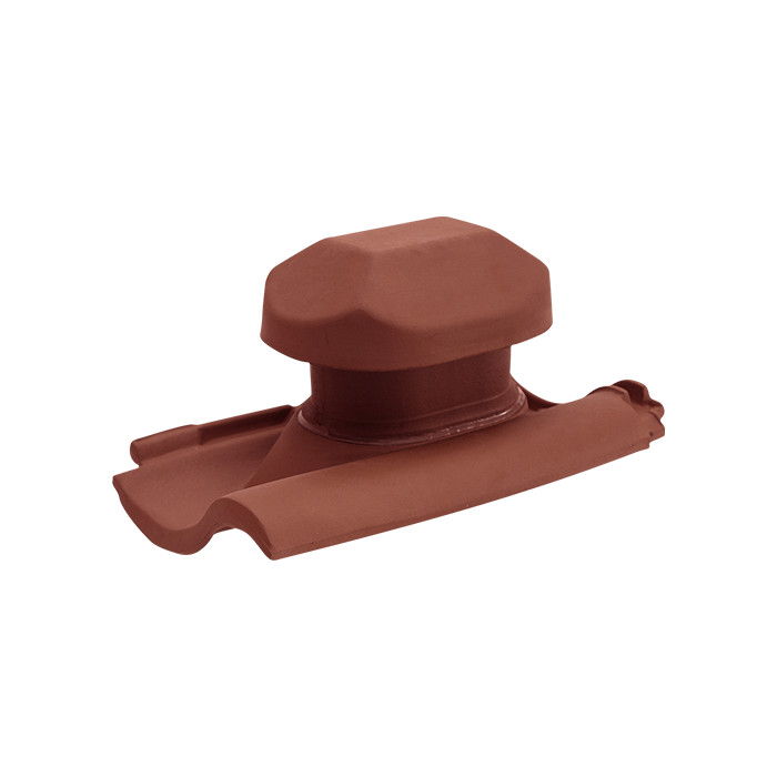 Черепица с сант вент выходом, Modena 11, Медно-коричневый, ABC