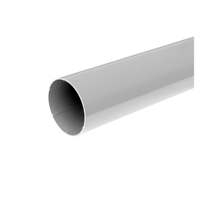 Труба водосточная, пвх, L-3 м, d-110 мм, белый, BRYZA