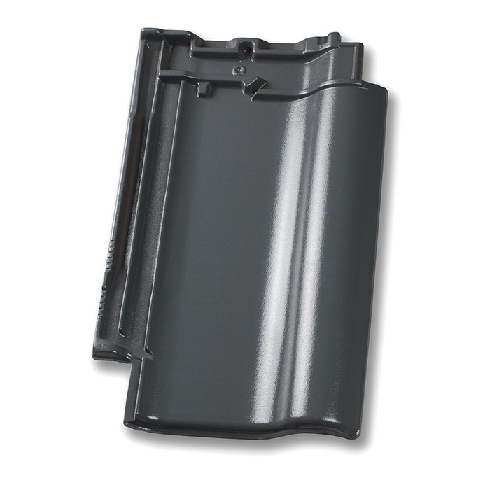 Керамическая черепица Nelskamp F 12, Цинково-серый