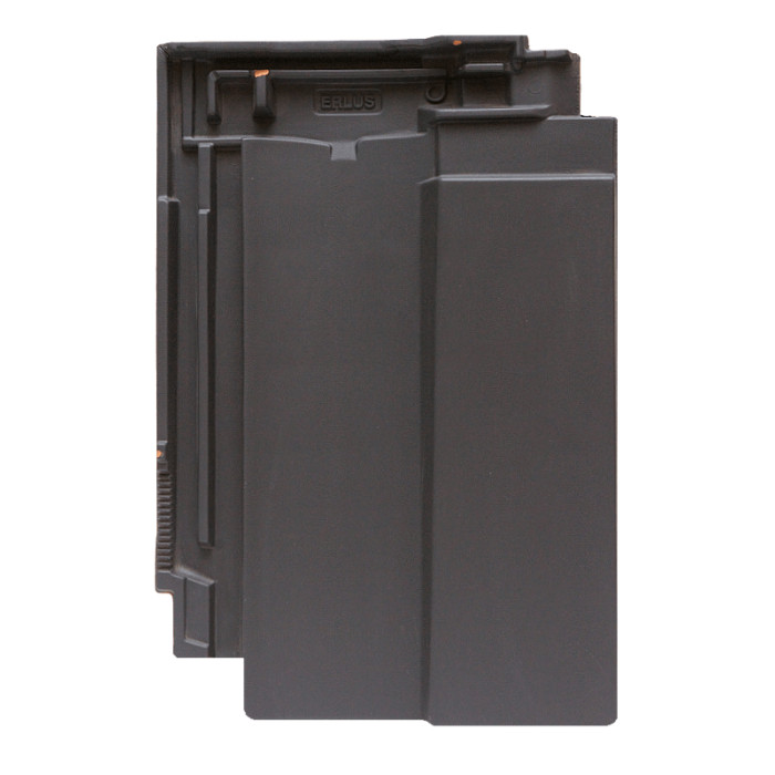 Керамическая черепица Erlus Karat XXL, Черный матовый